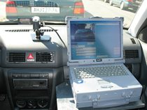 Look System Portable set with PCI in the car