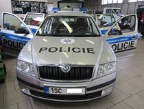 Police patrol car Look System built-in