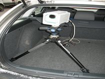 Umístění kamery ve vozidle