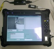 LOOK on ruggedized Tablet with USB dongle